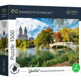 Puzzle 1500 piese - Charming Central Park - New York | Trefl