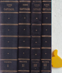 Capitalul Karl Marx - 3 volume Vol I+II+ Vol III -partea I + Vol III partea II foto