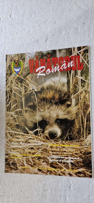 REVISTA VANATORUL ROMAN , ANUL 2002, NR 3