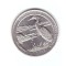 Moneda SUA 25 centi/quarter dollar 2015 D, Delaware Bombay Hook, stare buna