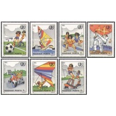 Ungaria 1985 - anul tineretului, serie neuzata