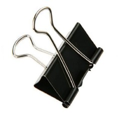 Clips Metalic Binder 41 mm, 12 Buc/Bax - Cleme pentru Prindere foto