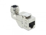 Modul Keystone RJ45 la LSA Cat.6A toolfree 90&deg; ecranat, Delock 90374