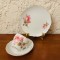 SET DE 3 PIESE DIN PORTELAN FIN- MARCAJ MPM REINE HANDARBEIT 24K GOLD