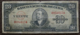 20 pesos 1949, Cuba