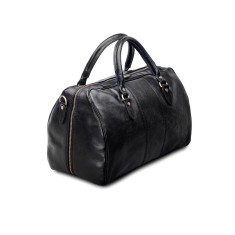 Geanta voiaj piele neagra GE002