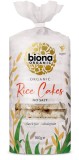 Rondele de orez integral expandat fara sare bio 100g Biona
