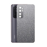 Cumpara ieftin Set Folii Skin Acoperire 360 Compatibile cu Xiaomi Mi Note 10 Lite (2 Buc) - ApcGsm Wraps HoneyComb Silver, Argintiu, Oem