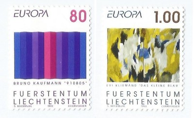 |Liechtenstein, Europa CEPT, 1993, MNH foto