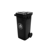 Cumpara ieftin Container deșeuri 120L NEGRU