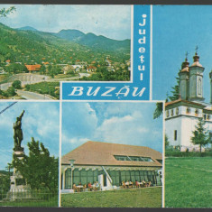 CPI B 11753 CARTE POSTALA - JUDETUL BUZAU, MOZAIC