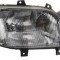 Far Mercedes Sprinter 208-414, 04.2000-12.2002, Dreapta, tip bec H1+H7, reglare electrica, fara motoras, ECE, rht /lhd, Depo, 9018201161, A9018201161