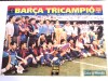 Poster FC Barcelona Campioană '91-'93, 83x60cm. Fotbal de colecție!