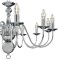 Candelabru, argintiu, 12 becuri x E14 - 5
