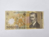 Romania 500 000 Lei 2000 Noua,Polimer