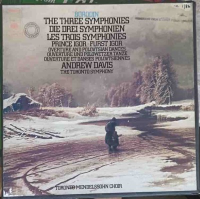 Disc vinil, LP. Symphonies, Sinfonien, Prince Igor, F&amp;uuml;rst Igor. SETBOX 2 DISCURI VINIL-Borodin, Andrew Dav-241208 foto
