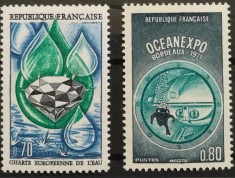 BC471, Franta, 2 serii ape,oceane foto