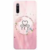 Husa silicon pentru Xiaomi Mi 9, Heart Baloons