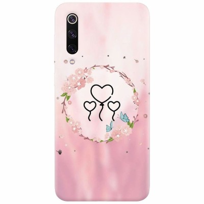 Husa silicon pentru Xiaomi Mi 9, Heart Baloons foto