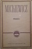 Poezii Adam Mickiewicz - Carte Beletristica, Poezie - Editie Originala