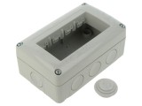 Carcasă modulară IP40 gri GEWISS GW27004 &ndash; model 4 27 COMBI
