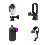 Set 4 accesorii pt insta360 GO 2 Carcasa Subacvativa 2 tipuri de Carcasa Husa