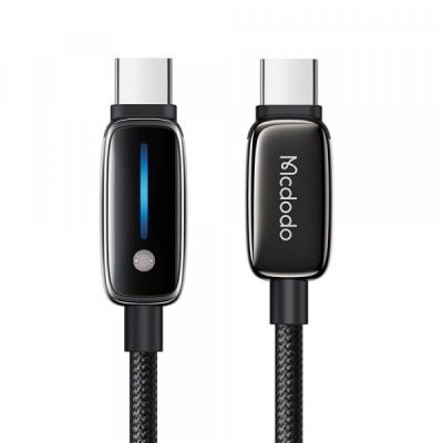 Cablu Date si Incarcare USB-C - USB-C McDodo CA-0100, 100W, 1.2m, Negru foto