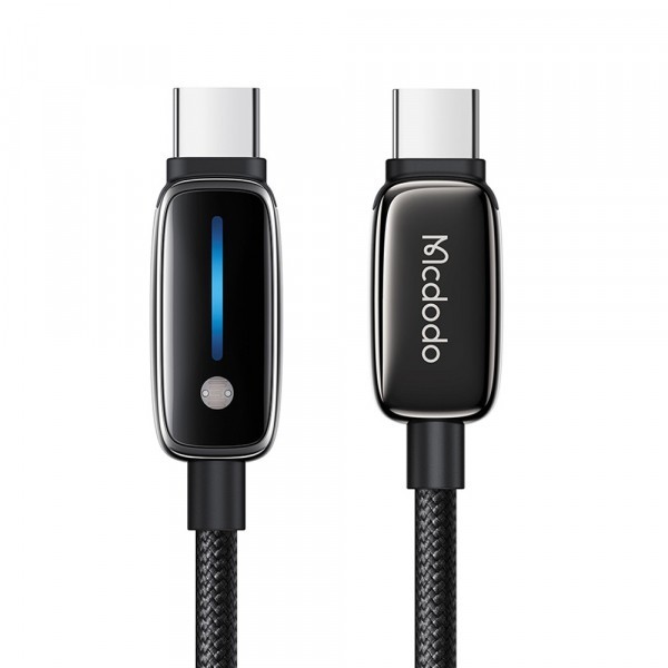 Cablu Date si Incarcare USB-C - USB-C McDodo CA-0100, 100W, 1.2m, Negru