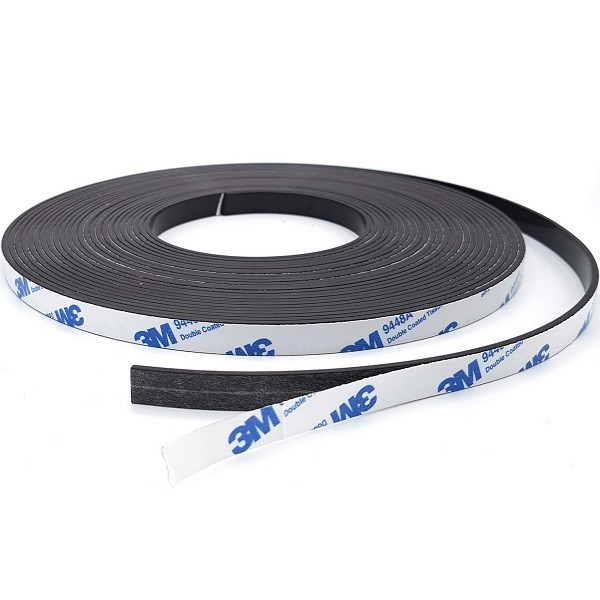 Banda magnetica cu adeziv 3M9448A, latime 12,7 mm, grosime 1,5 mm
