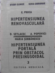 HIPERTENSIUNEA RENOVASCULARA HIPERTENSIUNEA PORTALA PRIN OBSTACOL PRESINUSOIDAL 3-E.PROCA D.SETLACEC A.POPOVICI foto