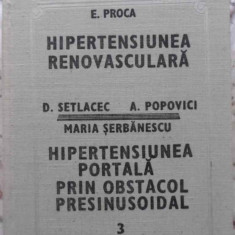 HIPERTENSIUNEA RENOVASCULARA HIPERTENSIUNEA PORTALA PRIN OBSTACOL PRESINUSOIDAL 3-E.PROCA, D.SETLACEC, A.POPOVIC