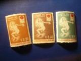 Serie mica Paraguay 1964 - Olimpiada Tokio , 3 valori, Nestampilat