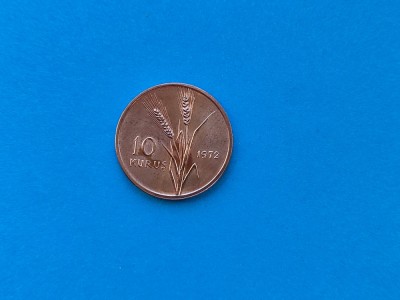 10 Kurus 1972 Turcia-UNC foto