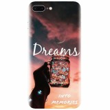 Husa silicon pentru Apple Iphone 7 Plus, Dreams