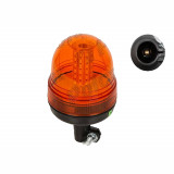 Girofar auto NEOLITE 12/24V cu 60 leduri orange cu suport tubular, diam. 130 mm, inaltime 205 mm, Rapid