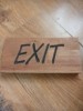 Placă lemn masiv fag pentru shopuri EXIT