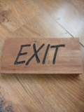 Placă lemn masiv fag pentru shopuri EXIT