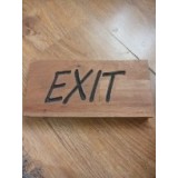 Placă lemn masiv fag pentru shopuri EXIT