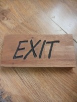 Placă lemn masiv fag pentru shopuri EXIT
