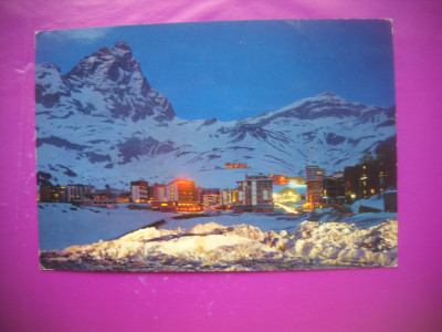 HOPCT 76397 CERVINIA ITALIA -STAMPILOGRAFIE-CIRCULATA foto