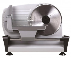 Feliator Electric pentru Carne, Mezeluri sau Paine, Camry 200W, Inox, Diametru 19cm, Grosime Reglabila Max 15mm foto