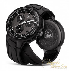 Ceas BarbatescTissot T-race Cycling Chronograph negru foto