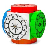 Cub tip Rubik Z 2x2x2 Time Machine (Roman Numbers), jucarie educativa