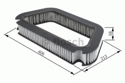 Filtru polen / aer habitaclu AUDI A8 (4E) (2002 - 2010) BOSCH 1 987 432 423 foto
