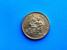 2 Francs 1925 Franta-UNC-in realitate arata bine!