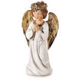 Figurina Inger polirasina multicolora cu leduri II cm 11 x 7,5 x 22,5 H