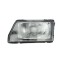 Far FIAT CINQUECENTO (170), 07.1991-10.1998, DEPO, fata, partea stanga, tip bec H4/R2+W5W; manual; carcasa neagra;