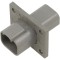 Conector 4 pini IP68, gri