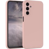 Husa Soft Touch, slim, ALC Mobile, anti soc, compatibila cu Samsung Galaxy A55, Roz Pudra Tpu