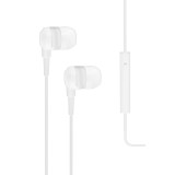 Handsfree Casti In-Ear TTEC J10, Cu microfon, 3.5 mm, Alb 2KMM10B